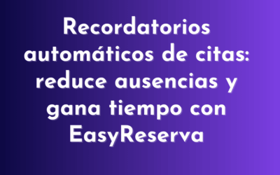 Recordatorios automáticos de citas